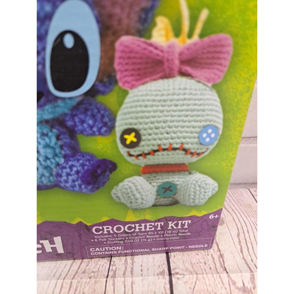 NEW Disney Stitch & Scrump Crochet Kit Crafts - Picture 2 of 6